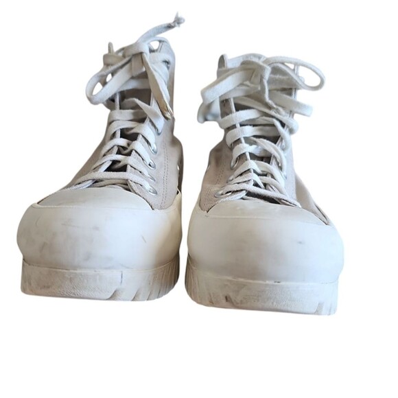 Converse Chuck Taylor AllStar Lugged High-Top Chunky Greige Sneaker Shoes Sz 9.5 - Picture 5 of 12